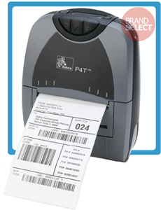 Мобильный принтер этикеток Zebra P4T | Брэнд Селект